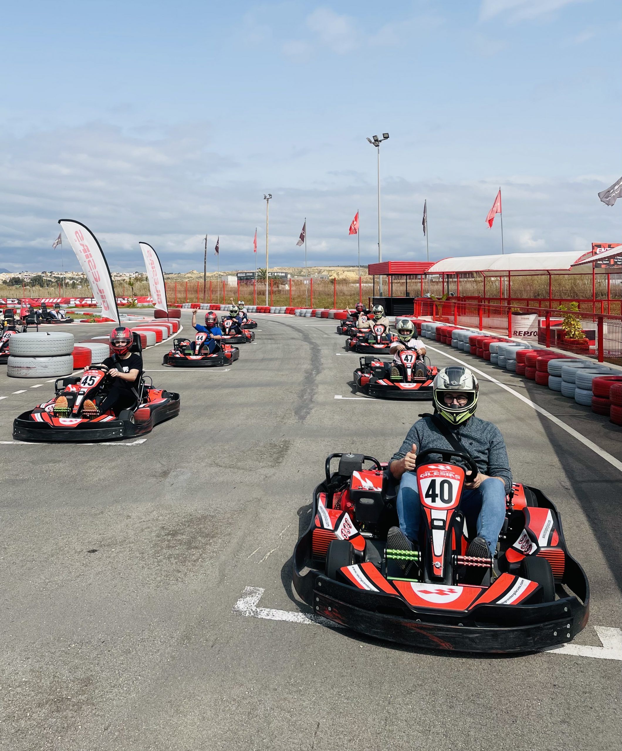 Celebra tu evento en nuestra pista de Karts en San Fulgencio